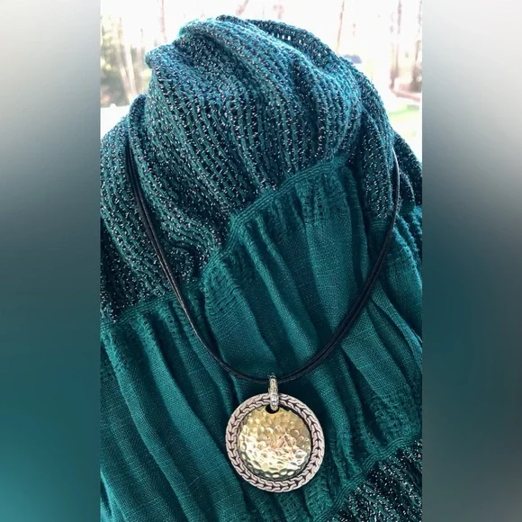 Jewels by Park Lane Pendant on Leather Cord - Picture 7 of 8